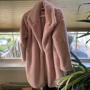 Faux Fur Coat